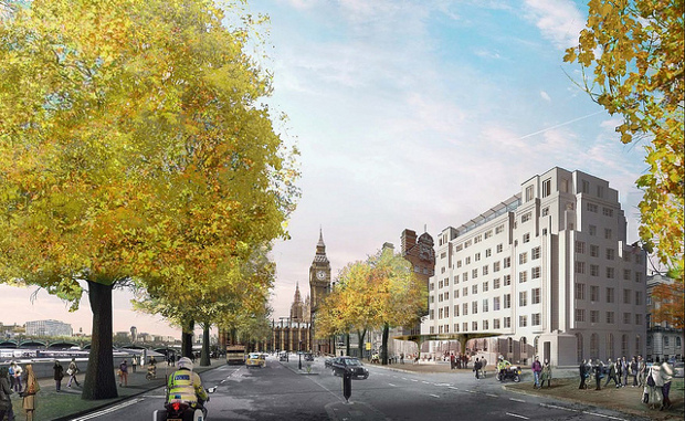 Foster + Partners Scotland Yard submission