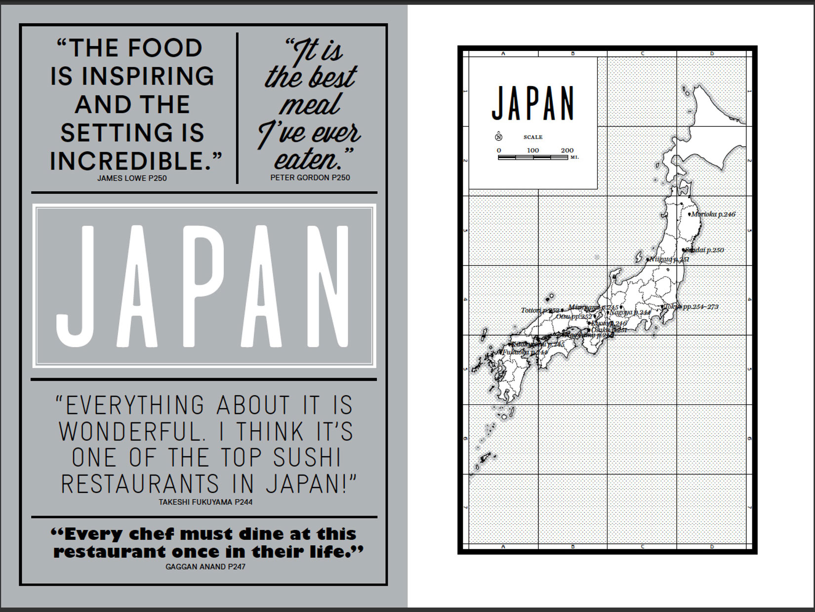 The Japan introduction from our new book Where Chefs Eat