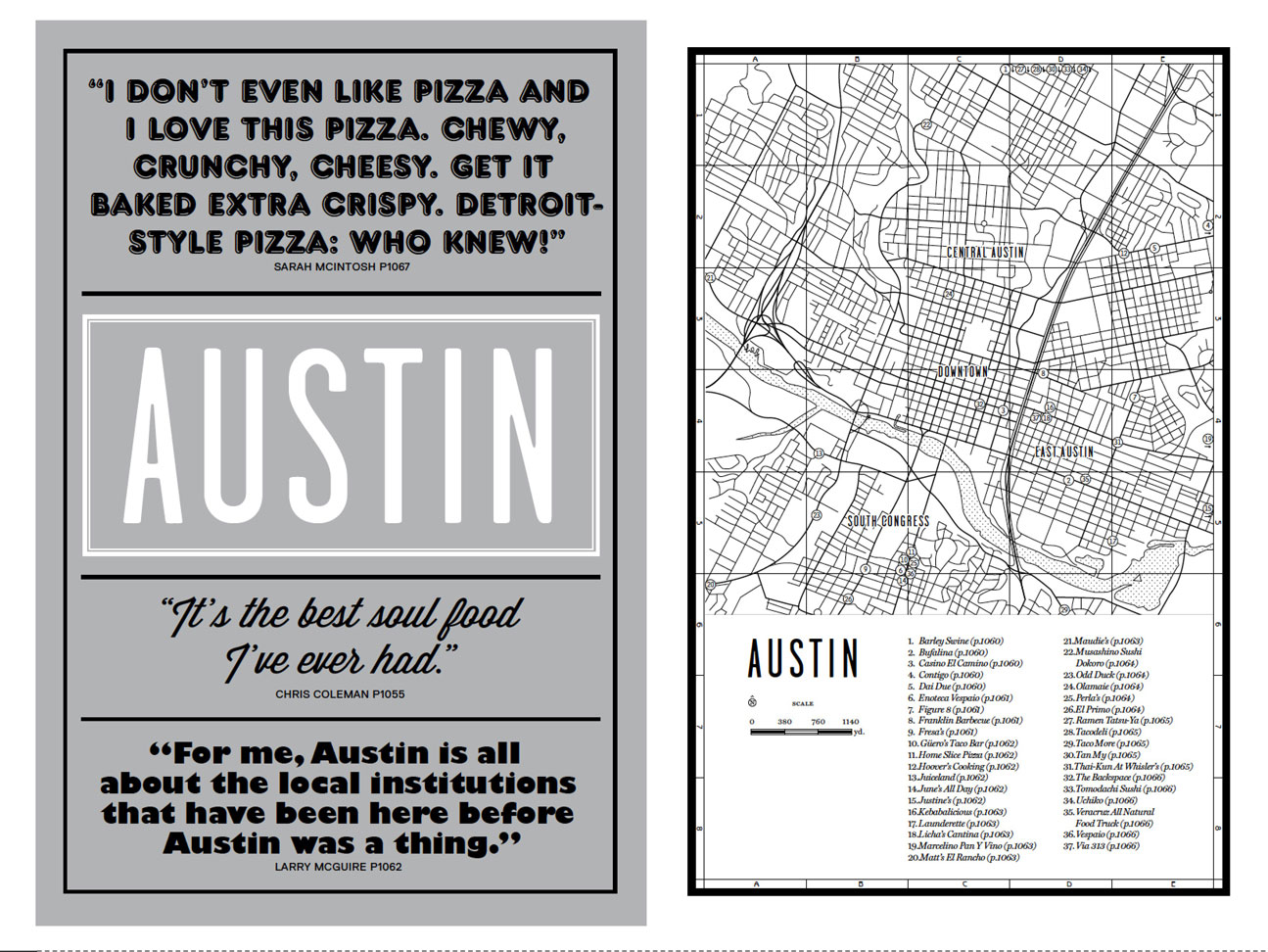The Austin introduction from our new book, Where Chefs Eat