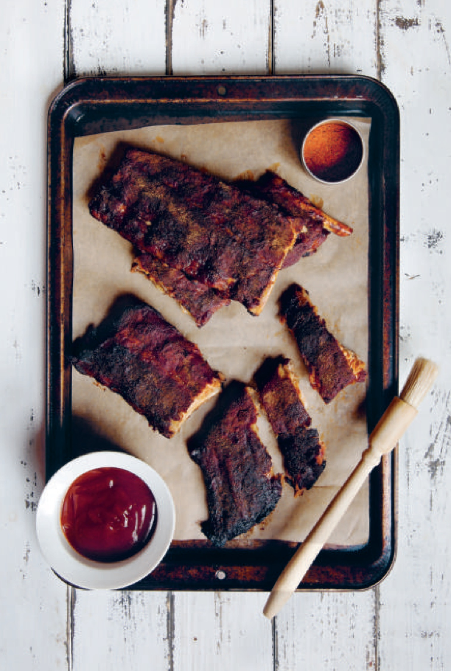 Memphis Style Barbecued Pork Ribs - from America the Cookbook