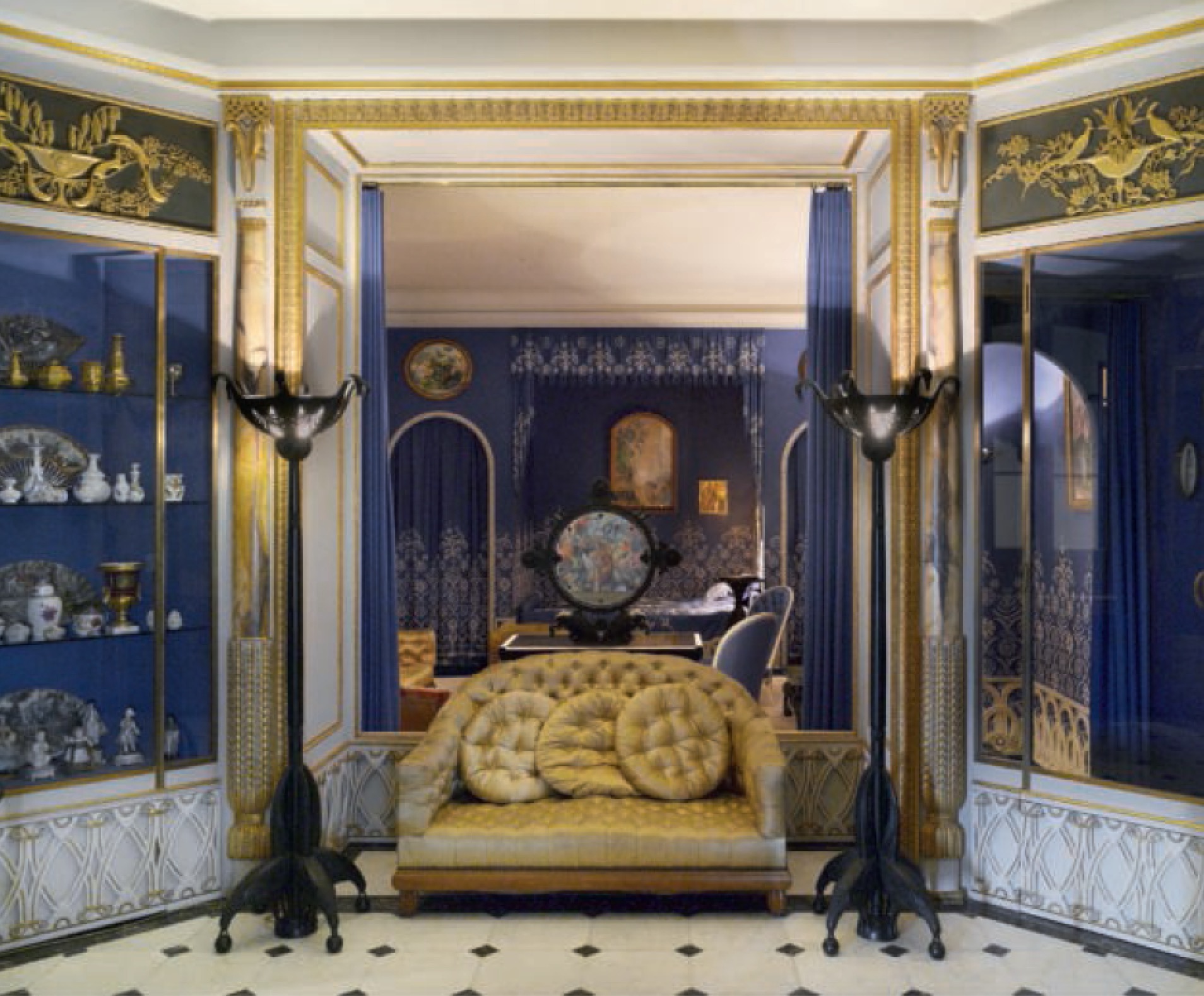 Lanvin Residence, Designed by Armand-Albert Rateau, Paris - as featured in Interiors: the Greatest Rooms of the Century
