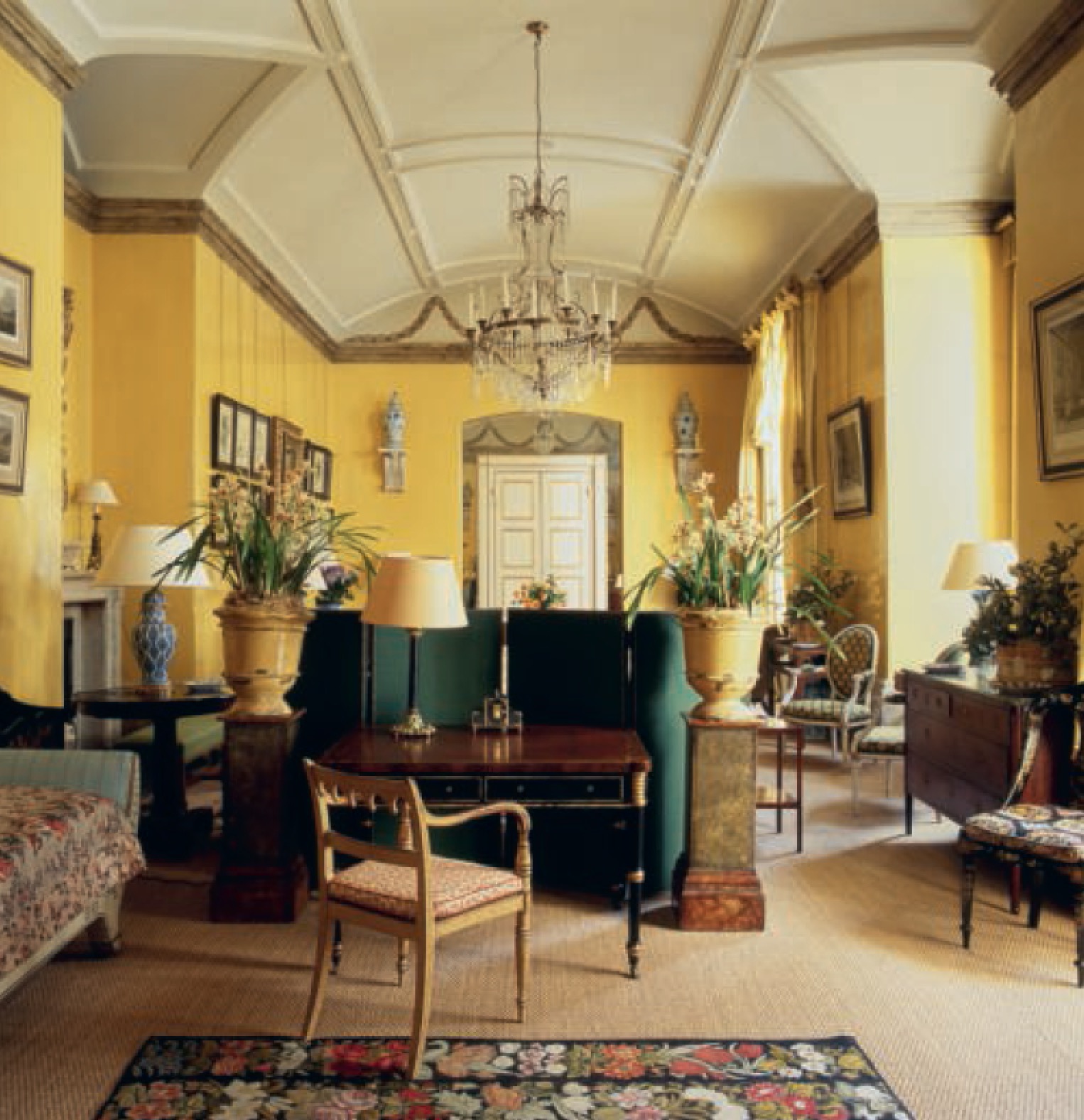 Avery Row Drawing room London, UK  by Nancy Lancaster