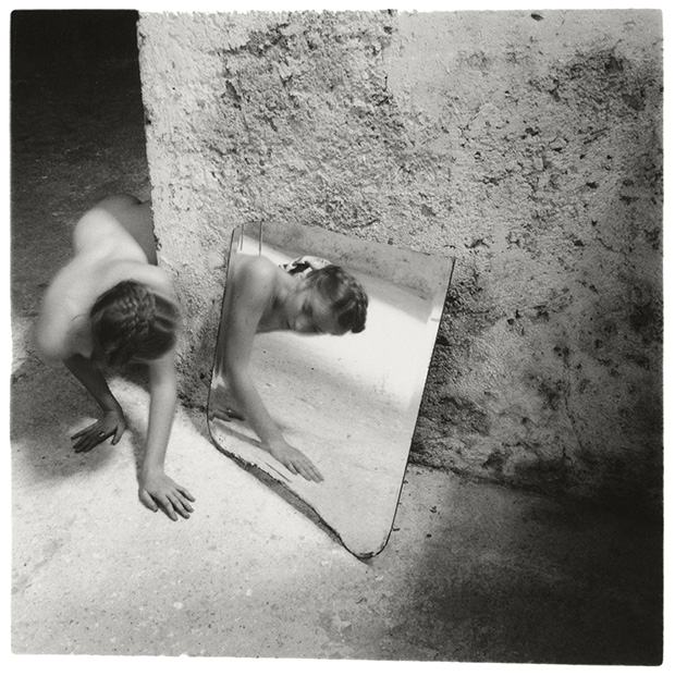 Self-deceit, No 1, Rome, Italy, 1978 by Francesca Woodman. Copyright George and Betty Woodman. From On Being an Ange