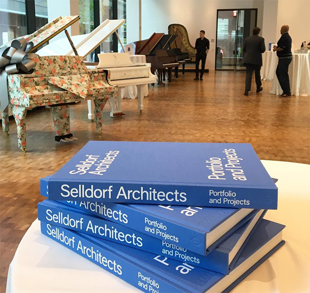 Our new Selldorf monograph at Steinway Hall