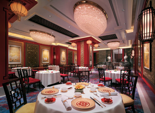 Shang Palace at the Shangri-La Kowloon Hotel in Hong Kong