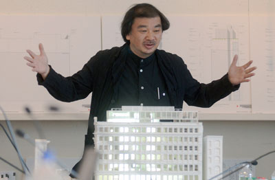 Shigeru Ban unveils the maquette