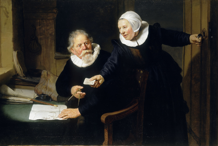 Rembrandt The Shipbuilder and his Wife (1633) as featured in our Rembrandt monograph