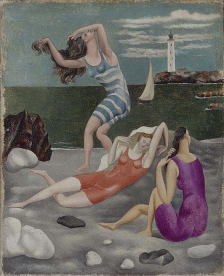 Pablo Picasso, Les baigneuses (The bathers) (1918)