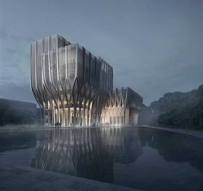The Sleuk Rith Institute by Zaha Hadid Architects