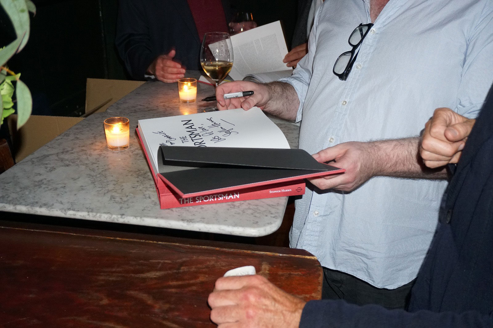 The Sportsman launch at Noble Rot photo Bonnie Beadle