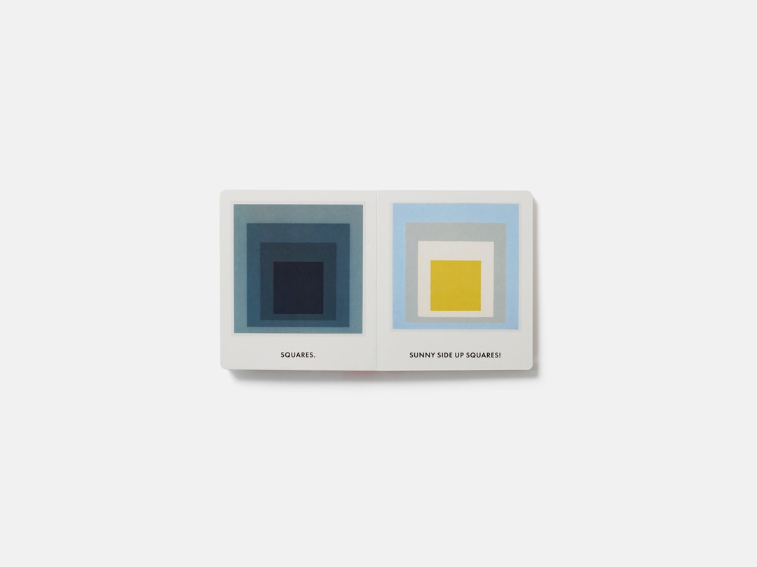 A spread from Squares and Other Shapes: With Josef Albers