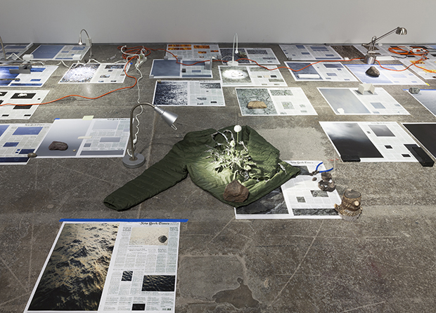 Sarah Sze, installation view, Calendar Series, 2013-2015; 30 January – 28 March 2015; Victoria Miro, 16 Wharf Road, London, N1 7RW