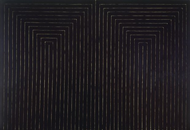 The Marriage of Reason and Squalor II (1959) by Frank Stella