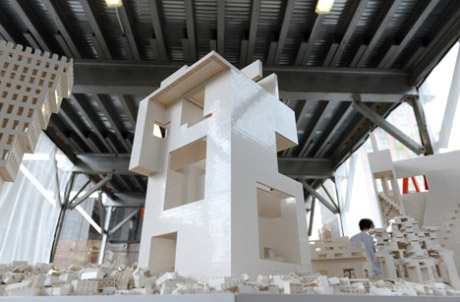 Steven Holl Architects' contribution to  the High Line's Collectivity Project, New York