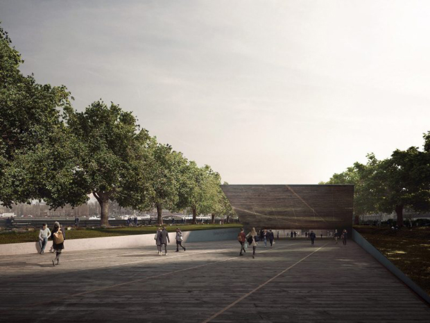 Studio Libeskind's submission for the UK Holocaust Memorial