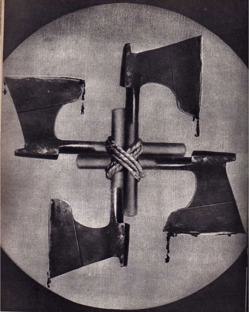 Blood and Iron (1934) by John Heartfield
