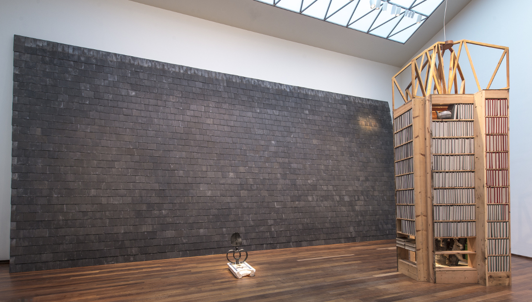 Installation view of Theaster Gates: The Minor Arts Courtesy of the artist, White Cube, and Regen Projects National Gallery of Art, Washington