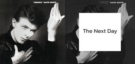 The cover of Bowie's new album The Next Day to be released in March