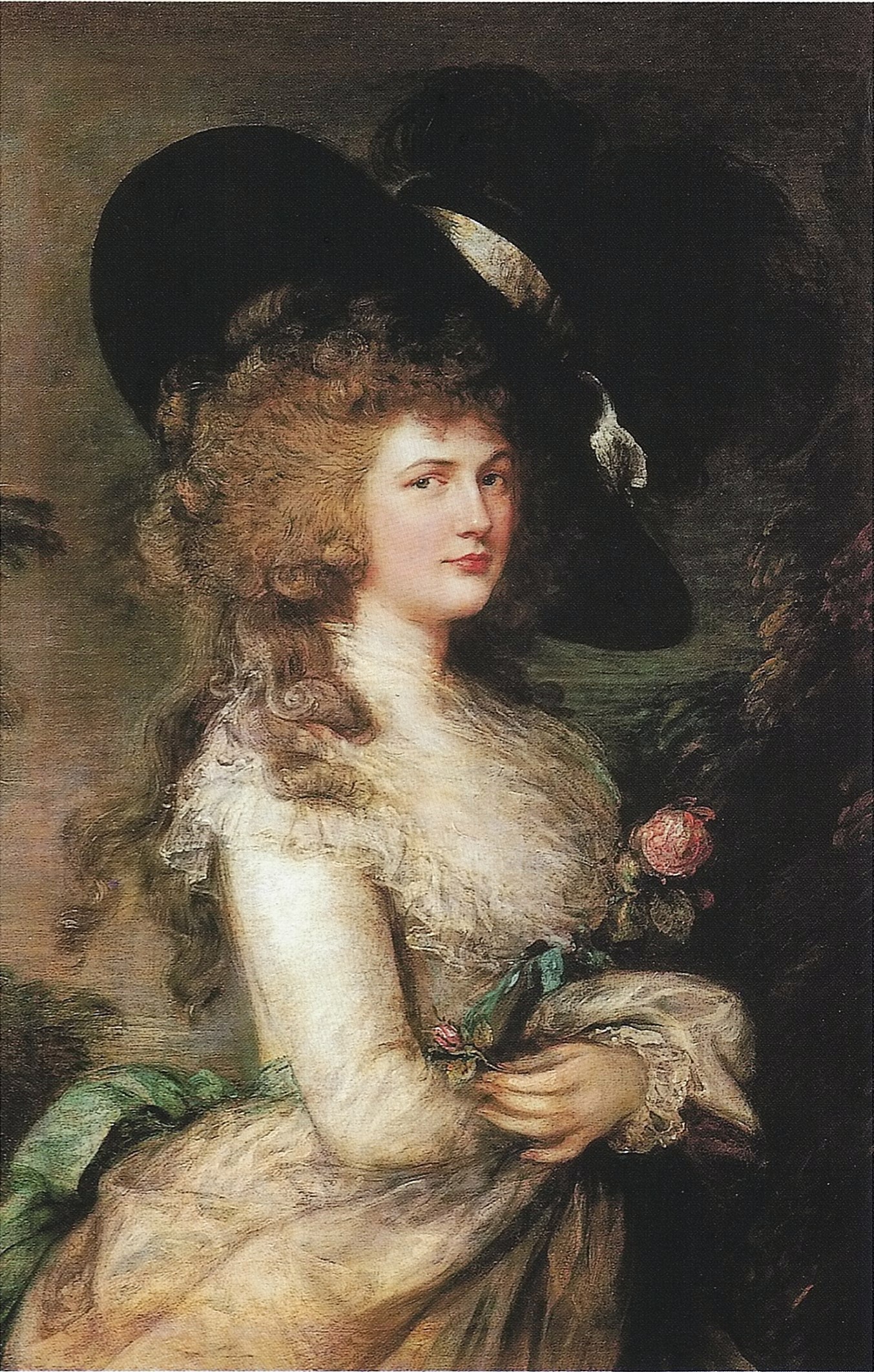 Portrait of Georgiana, Duchess of Devonshire (1787) by Thomas Gainsborough
