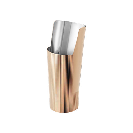 Urkiola pitcher, stainless steel with a PVD rose gold coating