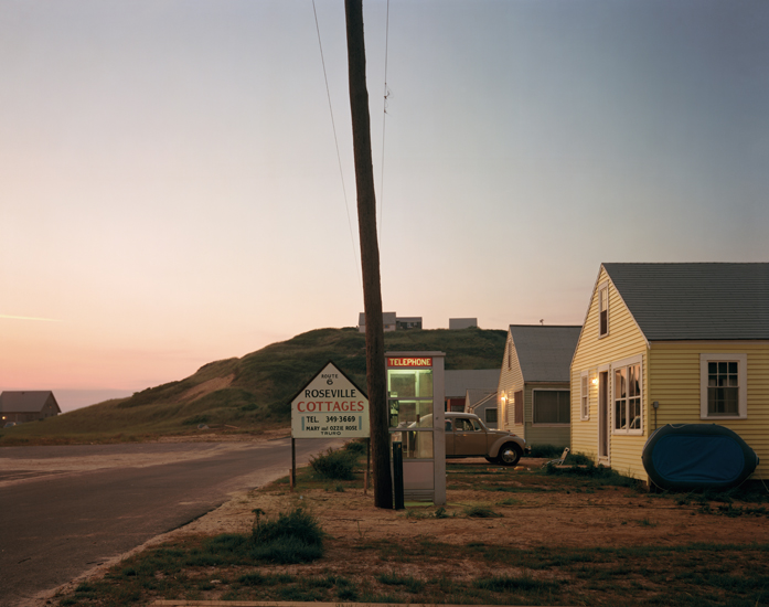  Roseville Cottages, Truro, Massachusetts (1976) by Joel Meyerowitz, from Taking My Time