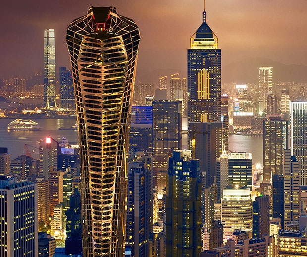 Asian Cobra Tower by Vasily Klyukin. Image courtesy of vasilyklyukin.com