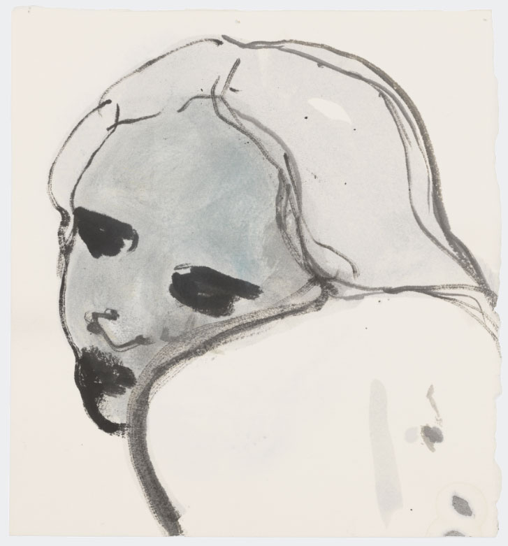 Venus in love (2015-2016) by Marlene Dumas, part of Myths and Mortals, currently on show at David Zwirner. Images courtesy of David Zwirner