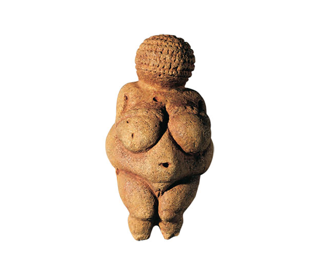 The Venus of Willendorf (22,000 – 24,000 BC). As reproduced in Body of Art
