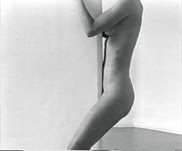 Still from Plastered (1998) by Monica Bonvicini