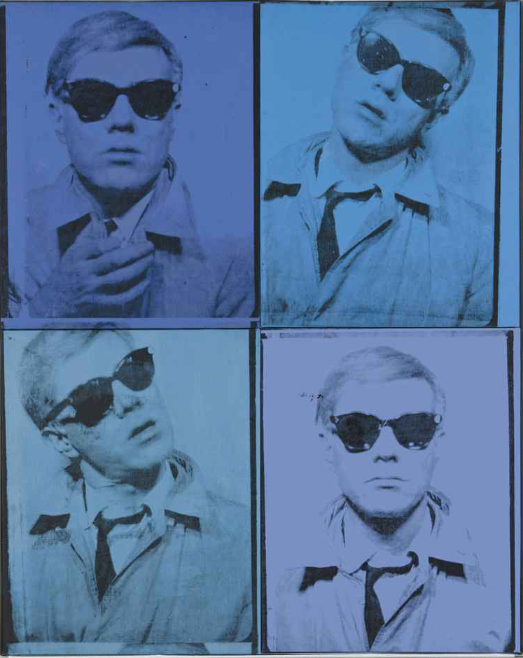 Self Portraits (1963) by Andy Warhol. As reproduced in olume One of our Andy Warhol Catalogue Raisonné