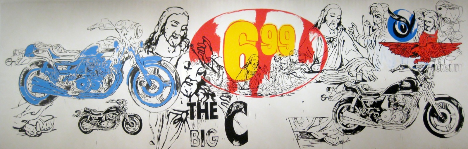 The Last Supper - The BIg C (1986) by Andy Warhol