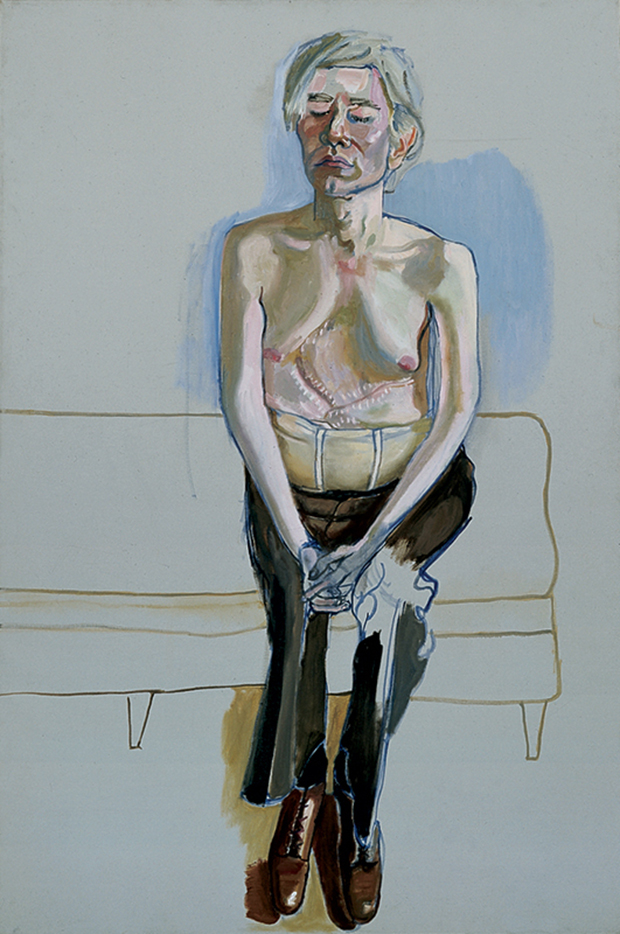 Andy Warhol (1970) by Alice Neel