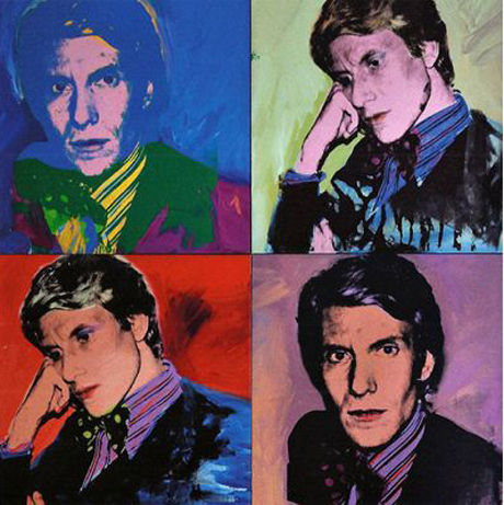Yves Saint Laurent (1974) by Andy Warhol