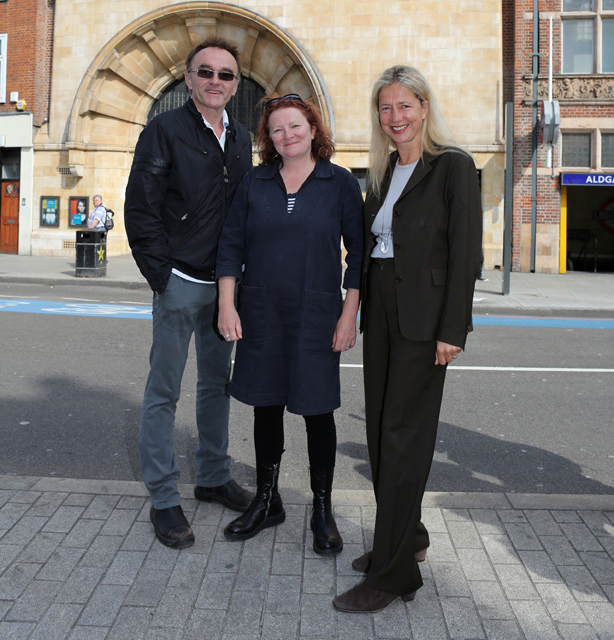 Danny Boyle, Rachel Whiteread and Iwona Blazwick OBE