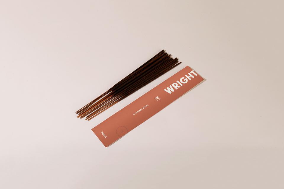 Wright incense by YIELD. Images courtesy of yielddesign.co