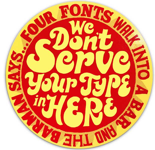 We don't serve your type here - Andy Smith