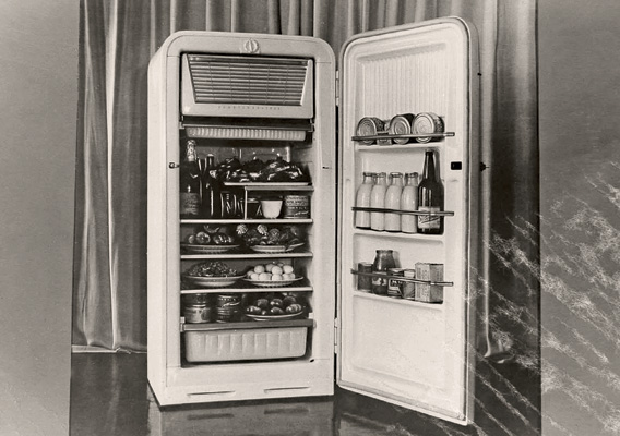 A ZiL refridgerator from the 1950s, from Work and Play Behind the Iron Curtain
