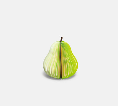 Kudamemo, Pear, 2009, Masashi Tentaku / D-Bros. Paper, Adhesive. Image courtesy of D-BROS. Wakanaeiro (Young Rice Seedlings)