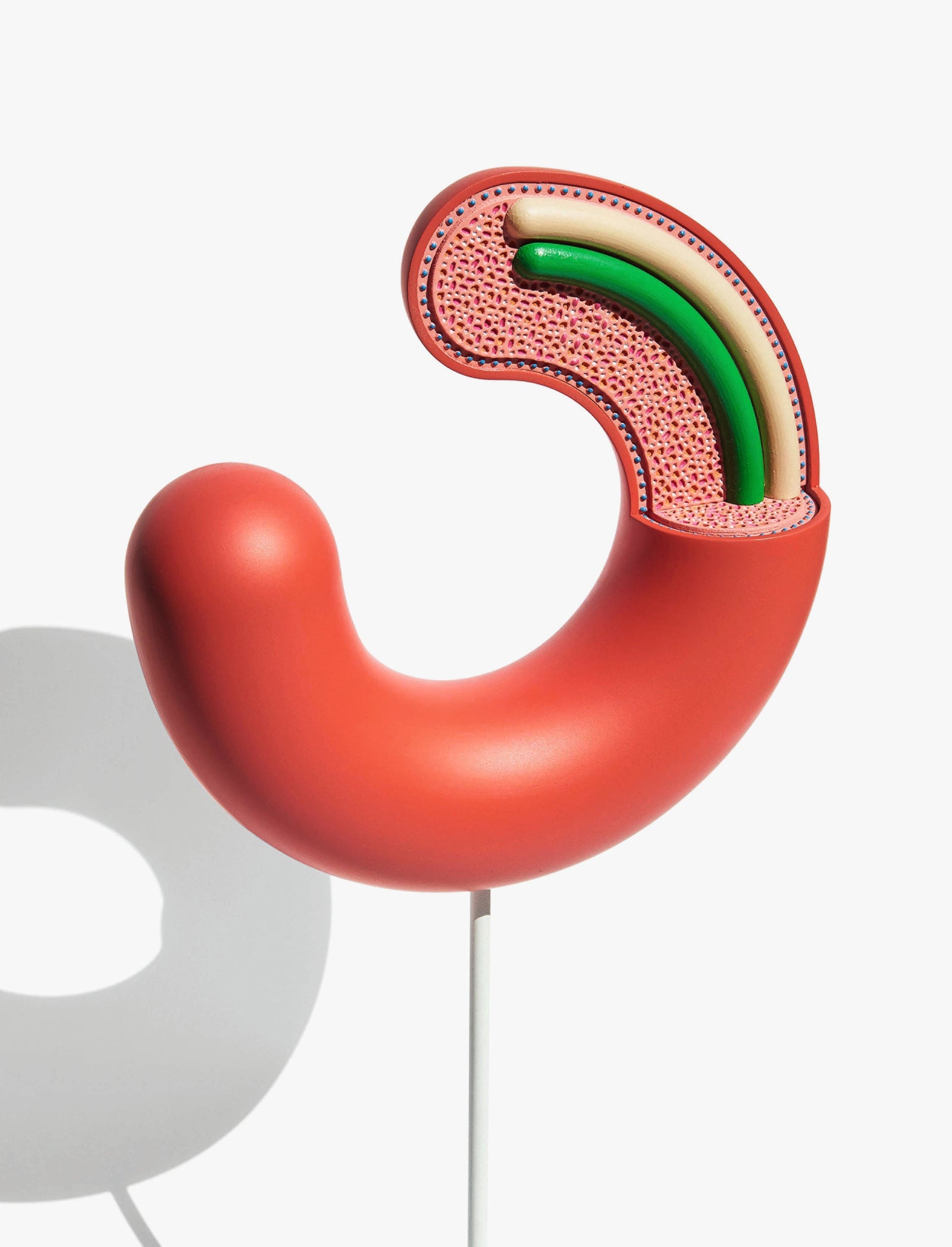 Anatomical sausage model: Bangers and mash, 2014-2017. The Sausage of the Future. Photo by Younes Klouch