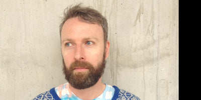 Paul McDevitt interview portrait with blurred background