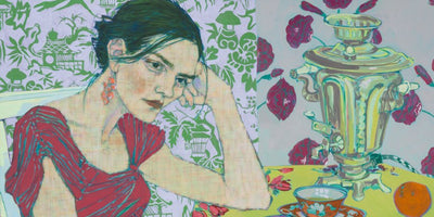 5 contemporary artists artwork exhibition Vienna colorful abstract painting modern art gallery