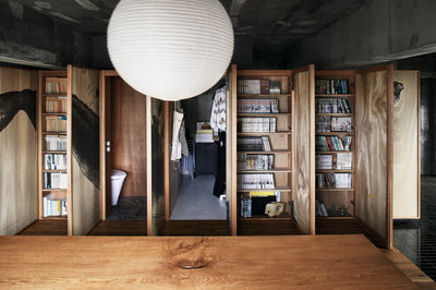 Fusuma-e (knof Home and Office), Tokyo, Kaori Kikushima and Ikki Nagasawa, knof, 2017. Courtesy knof/Photo © Haruki Kodama