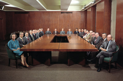 Katharine Graham, Publisher, New York, New York, 1975.