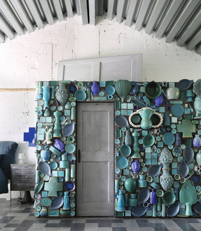 Paola Navone's home in Milan. Photo by Enrico Conti