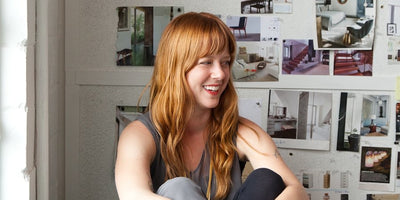 Interior designer Lauren Geremia discussing art integration in Silicon Valley start-ups office environment