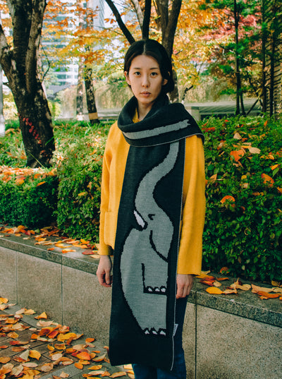 Elephant scarf, Nounou Autumn/Winter 2018