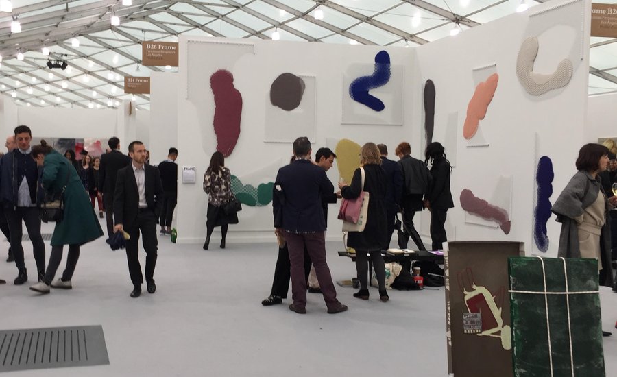 The best art of Frieze New York 2016 exhibition vibrant contemporary artworks displayed