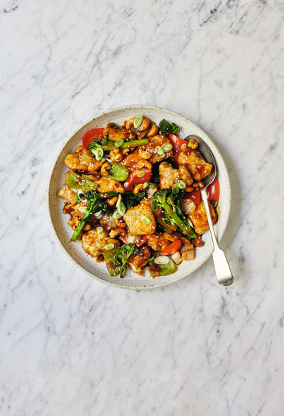 Cashew chicken, from The Wellness Principles