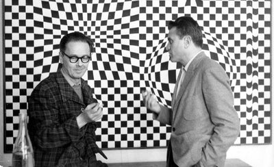 a dizzying history of op art colorful geometric patterns optical illusion artwork