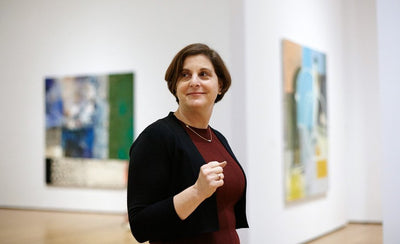 Laura Hoptman interview at MoMA contemporary art museum